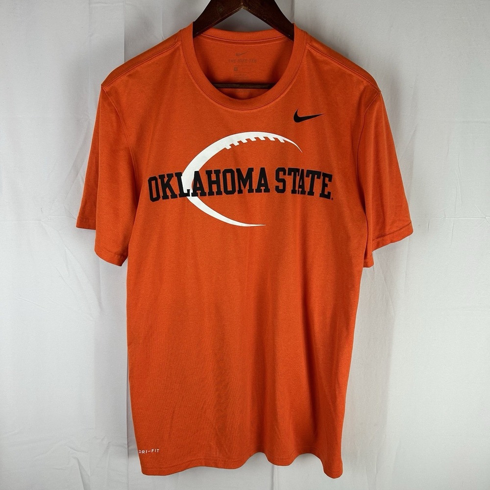 Nike Oklahoma State Cowboys Dri-Fit‎ Men's L Athletic Cut T-Shirt 34628X